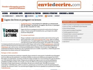 envie d'écrire