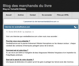 marchands du livre