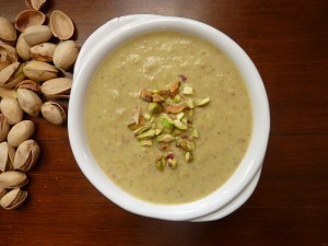 soupe pistache