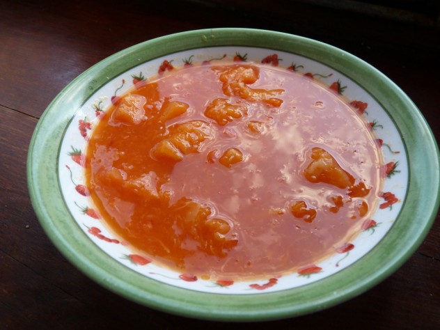 soupe ora,ge