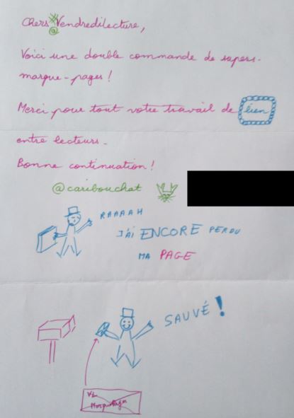 lettre de remerciement