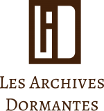 logo de l'éditeur les archives dormantes