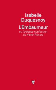 couverture du roman l'Embaumeur d'Isabelle Duquesnoy
